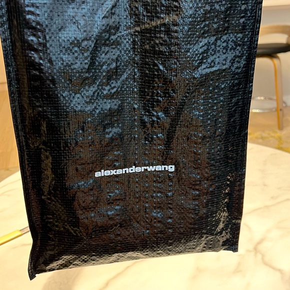 Alexander Wang Pants - New AlexanderWang track pant medium.Allover flocked logo track pant.Not worn.